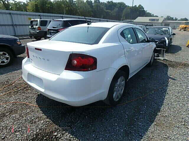 2012 DODGE AVENGER - VIN: 1C3CDZAB0CN136775 - Фото 4