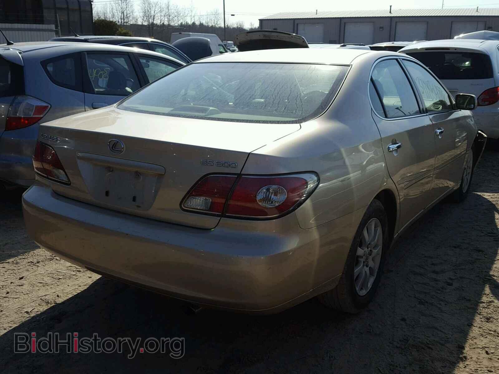 2003 LEXUS ES300 - VIN: JTHBF30GX36020231 - Фото 4