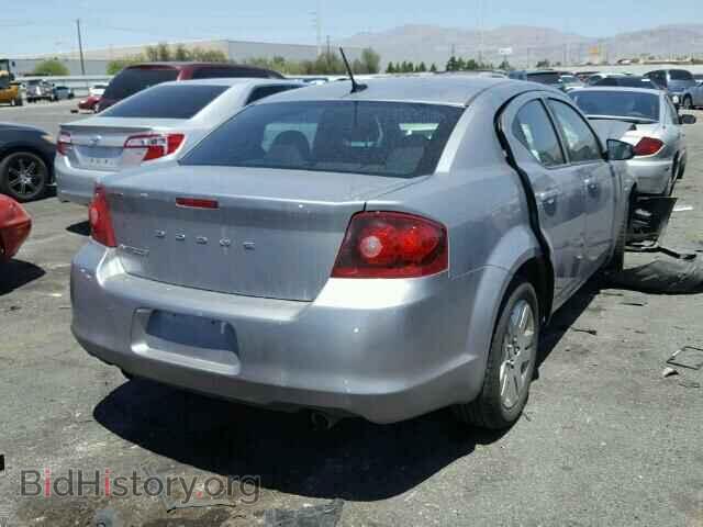 2014 DODGE AVENGER - VIN: 1C3CDZAG8EN184538 - Фото 4