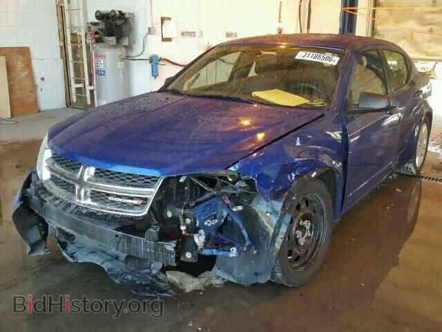 2012 DODGE AVENGER - VIN: 1C3CDZAG0CN247841 - Фото 2