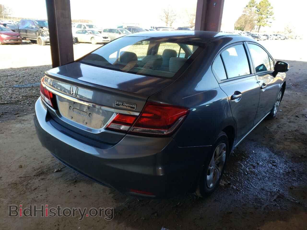 2013 HONDA CIVIC - VIN: 19XFB2F54DE009915 - Фото 4