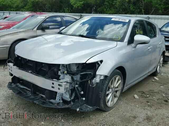 2012 LEXUS CT 200 - VIN: JTHKD5BH0C2081764 - Фото 2
