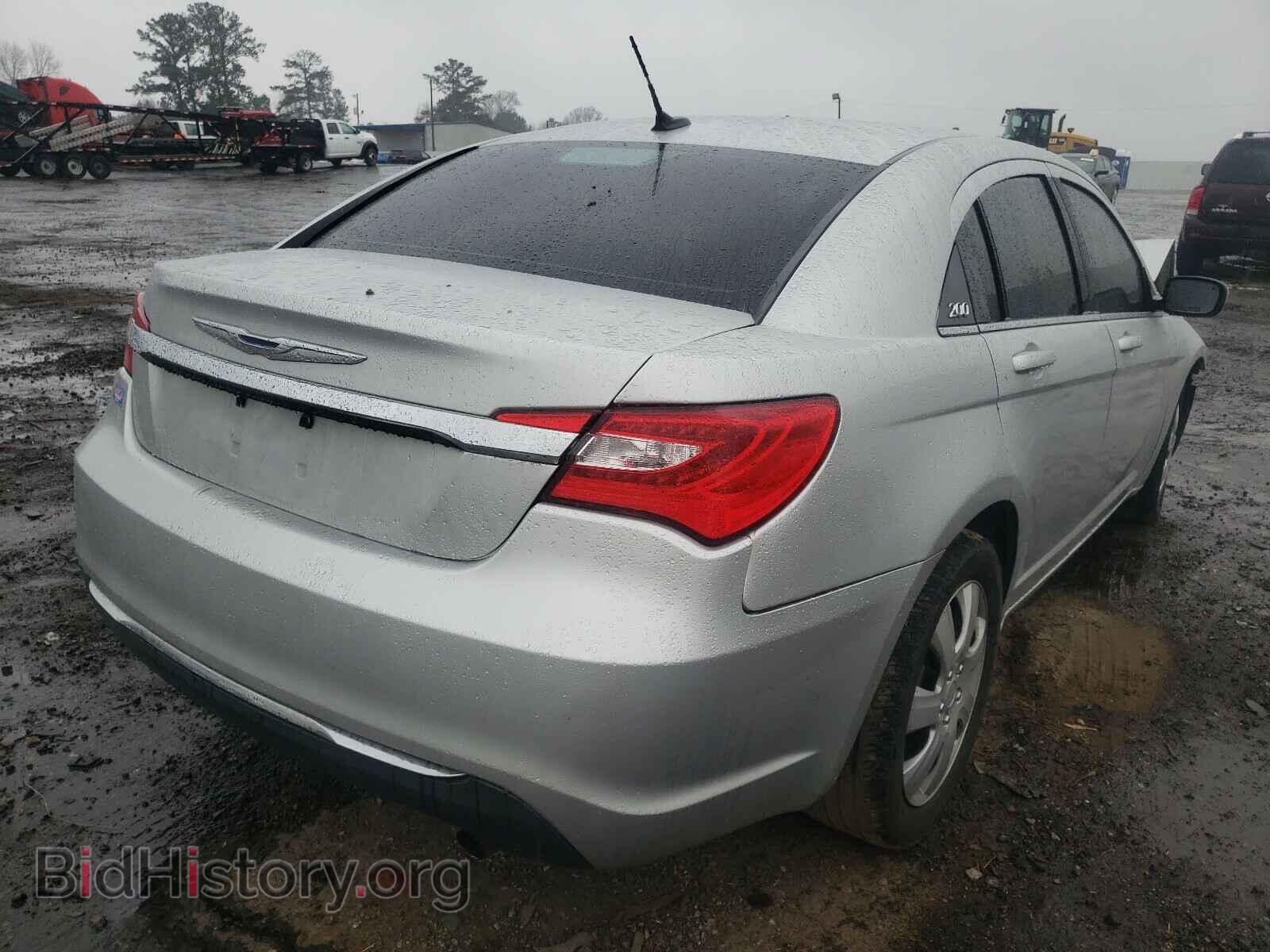 2012 CHRYSLER 200 - VIN: 1C3CCBABXCN291716 - Фото 4