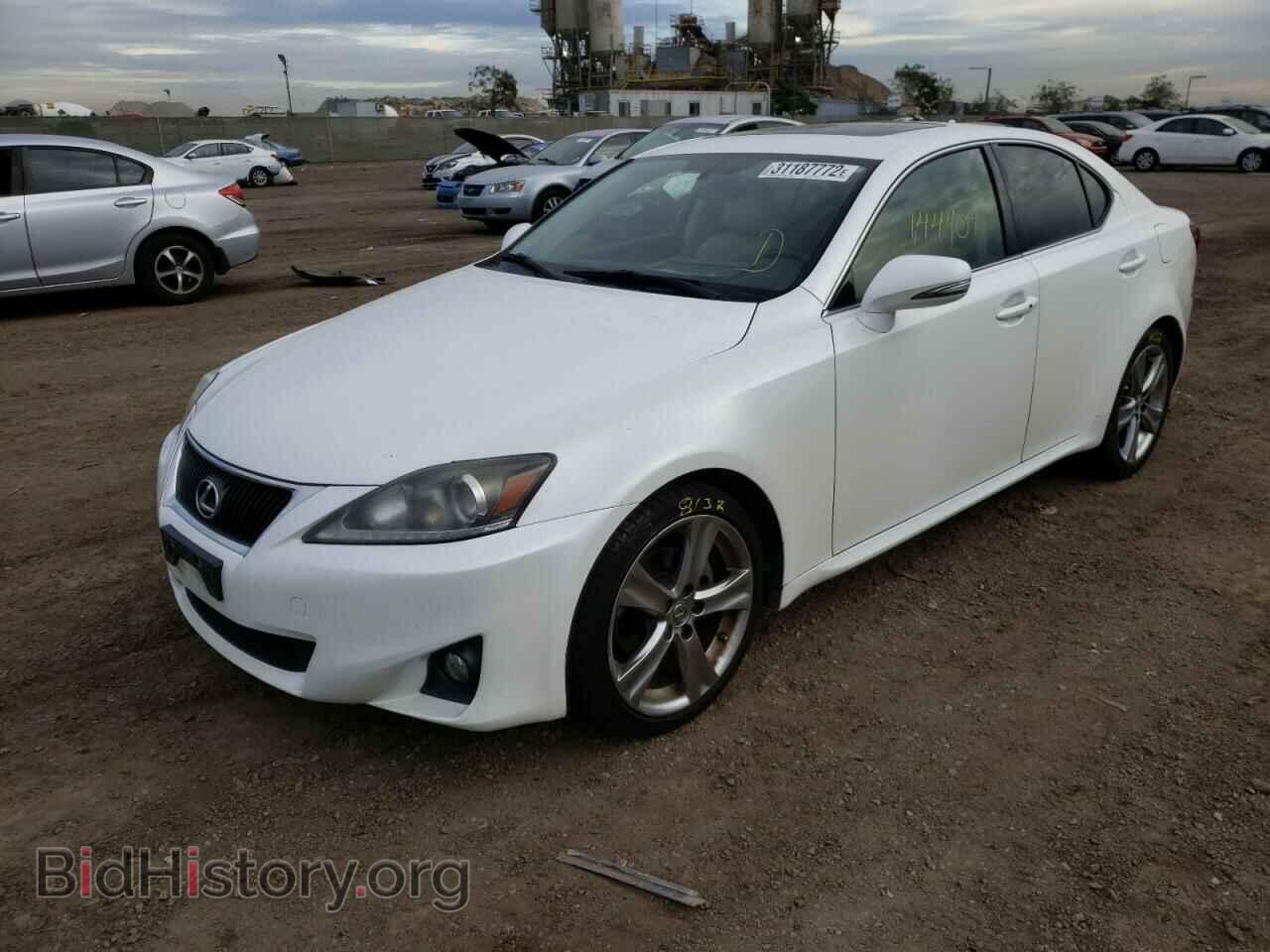 2012 LEXUS IS - VIN: JTHBF5C21C5171945 - Фото 2