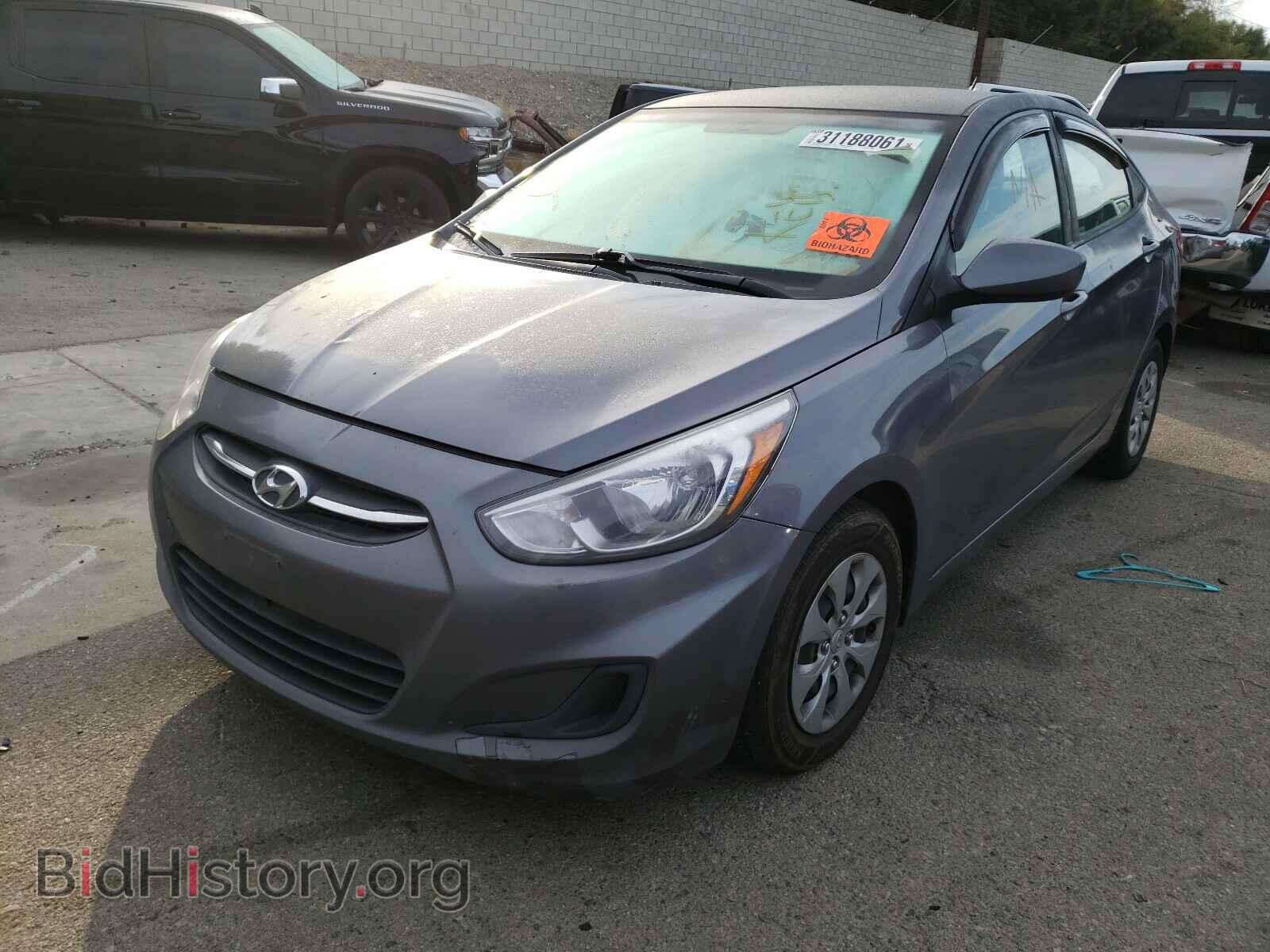 2016 HYUNDAI ACCENT - VIN: KMHCT4AE0GU130249 - Фото 2