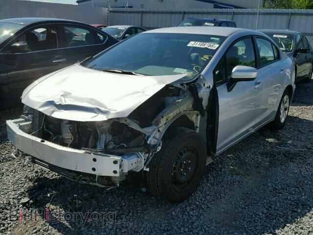 2014 HONDA CIVIC - VIN: 2HGFB2F56EH537009 - Photo 2