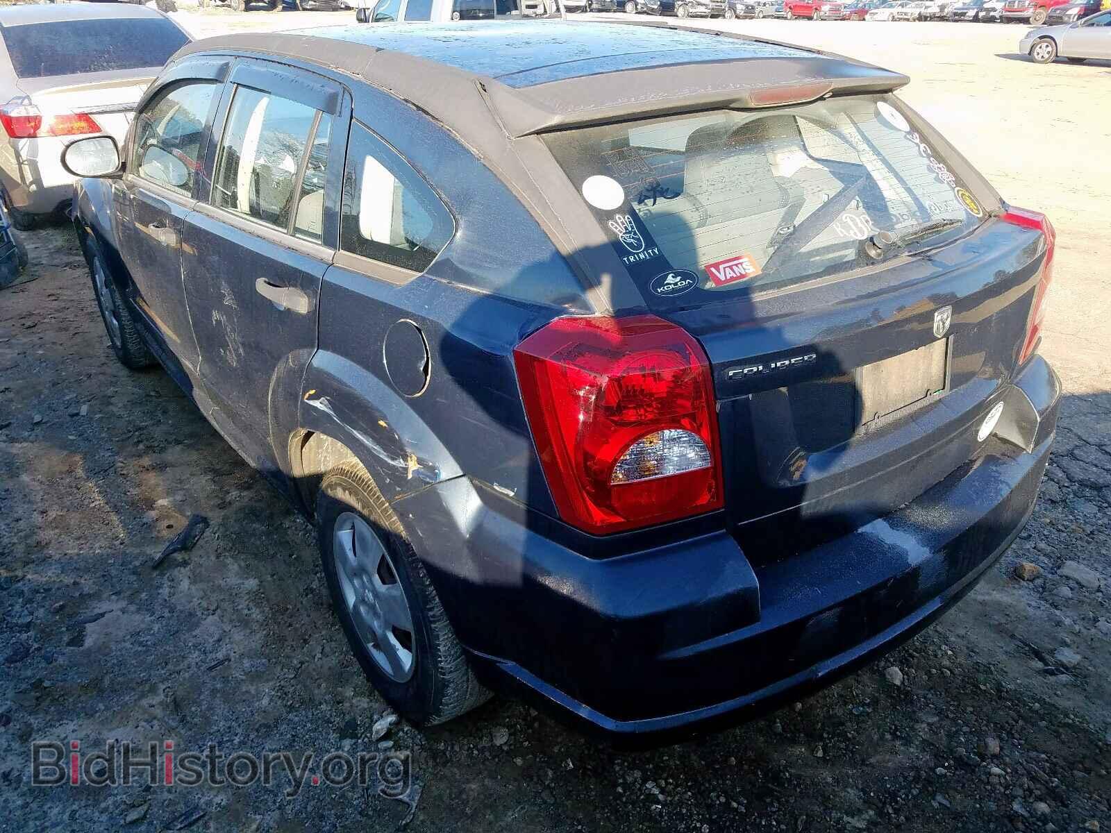 2007 DODGE CALIBER - VIN: 1B3HB28B87D567138 - Фото 3