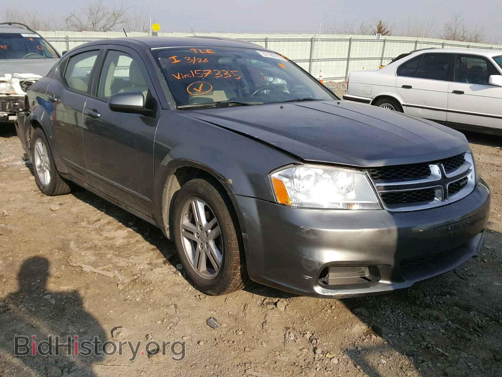 Фотография 1C3CDZCB4CN157335 - DODGE AVENGER 2012