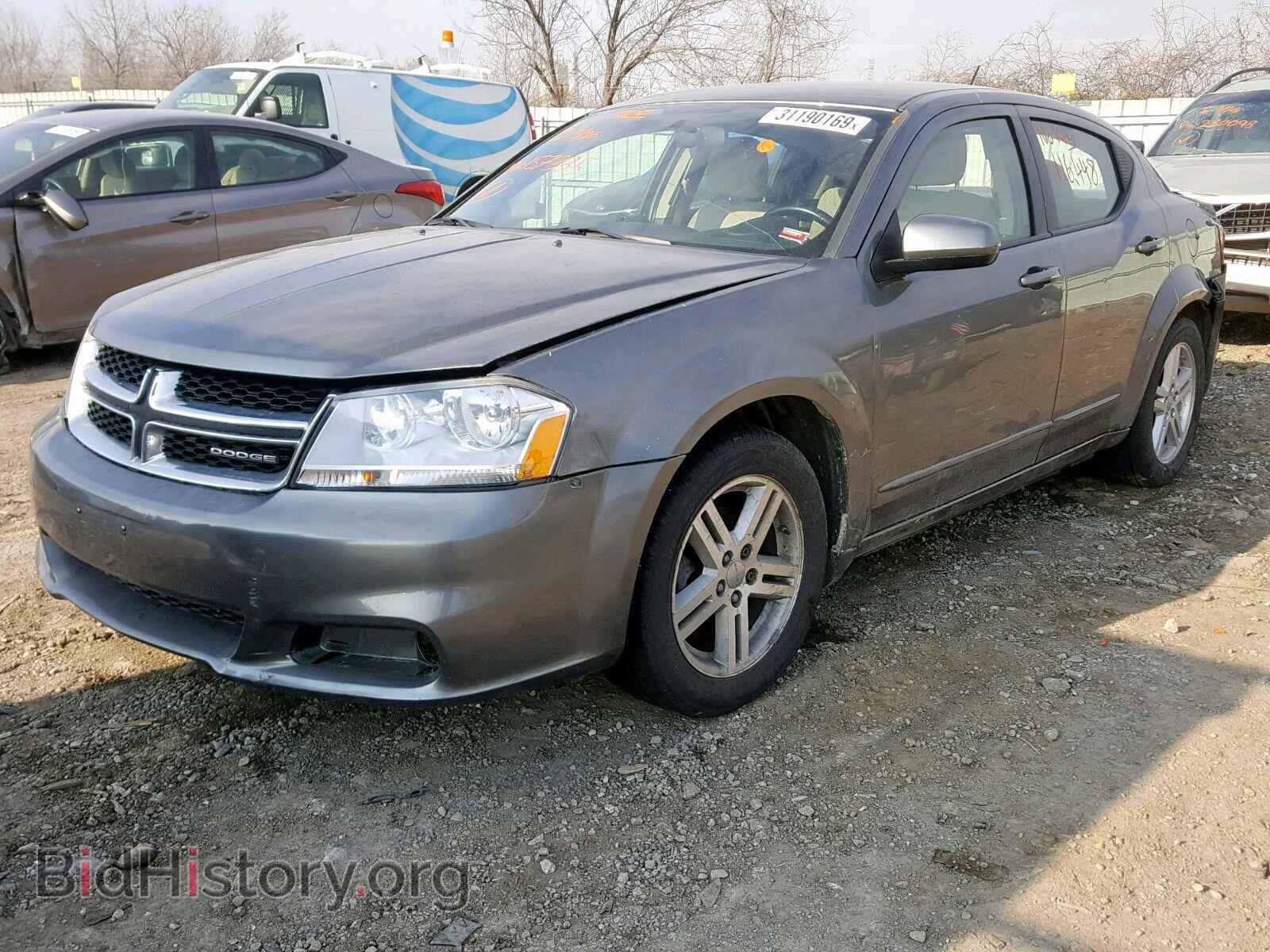 2012 DODGE AVENGER - VIN: 1C3CDZCB4CN157335 - Фото 2