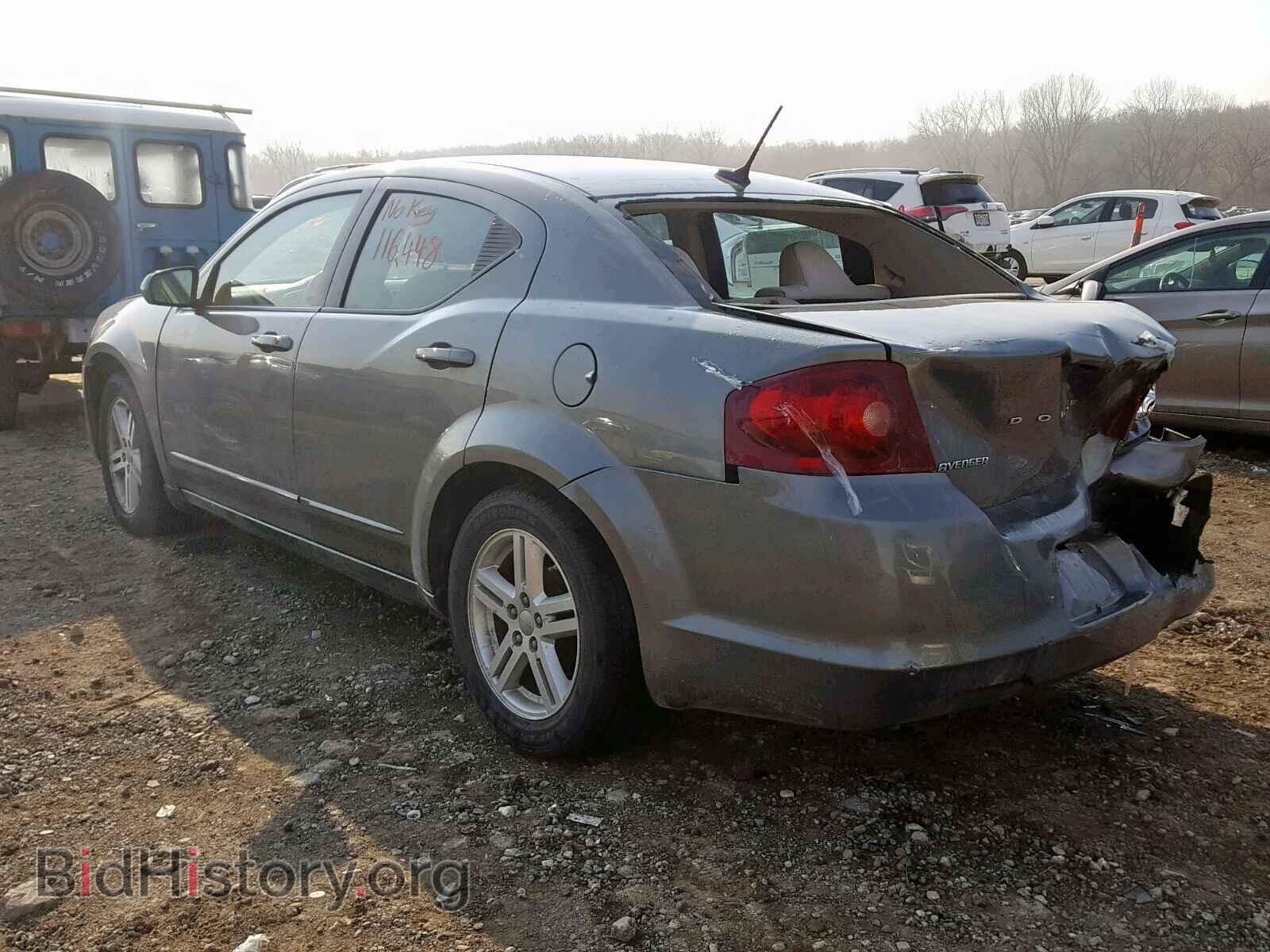 2012 DODGE AVENGER - VIN: 1C3CDZCB4CN157335 - Фото 3