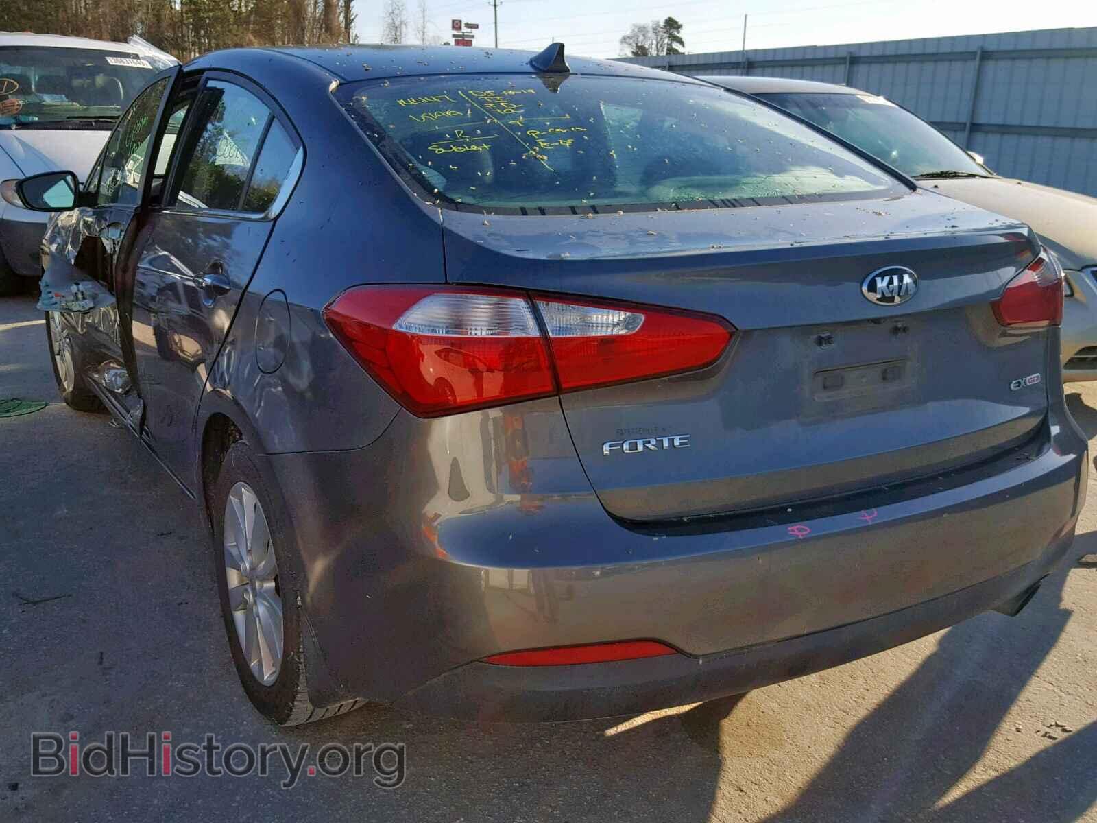 2014 KIA FORTE EX - VIN: KNAFX4A80E5088198 - Фото 3