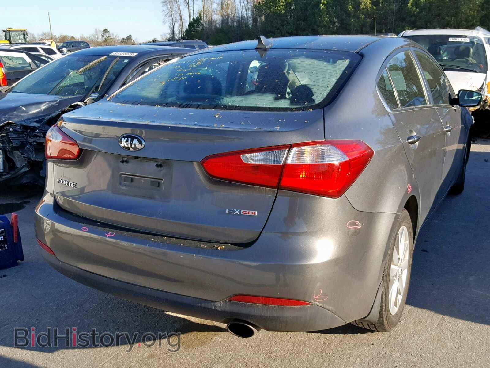 2014 KIA FORTE EX - VIN: KNAFX4A80E5088198 - Фото 4