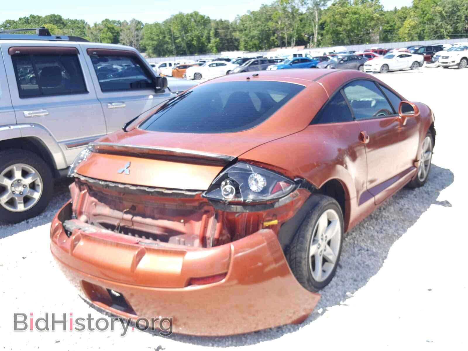 2006 MITSUBISHI ECLIPSE - VIN: 4A3AK34T86E028836 - Фото 4