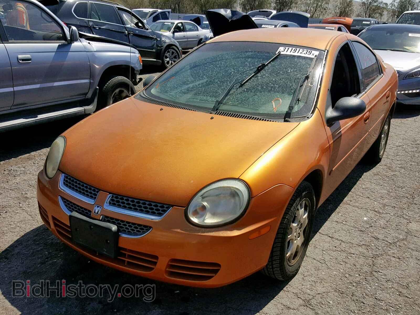 2005 DODGE NEON - VIN: 1B3ES56CX5D209763 - Фото 2