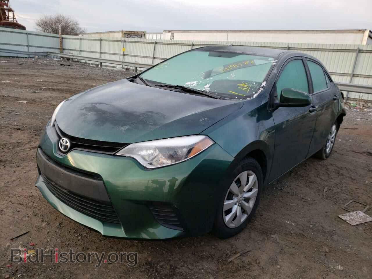 2014 TOYOTA COROLLA - VIN: 5YFBURHEXEP092927 - Фото 2