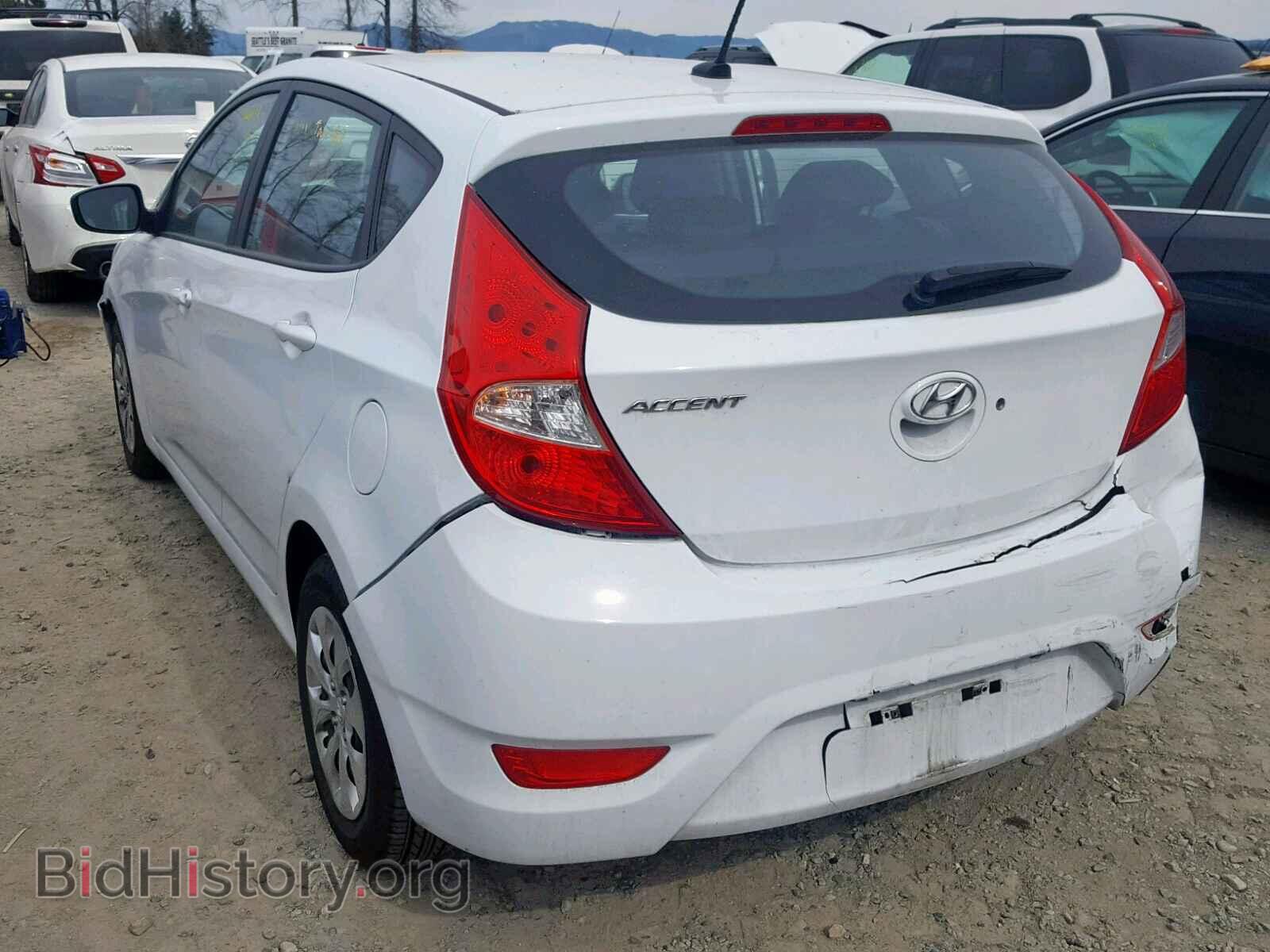 2017 HYUNDAI ACCENT - VIN: KMHCT5AEXHU343569 - Фото 3