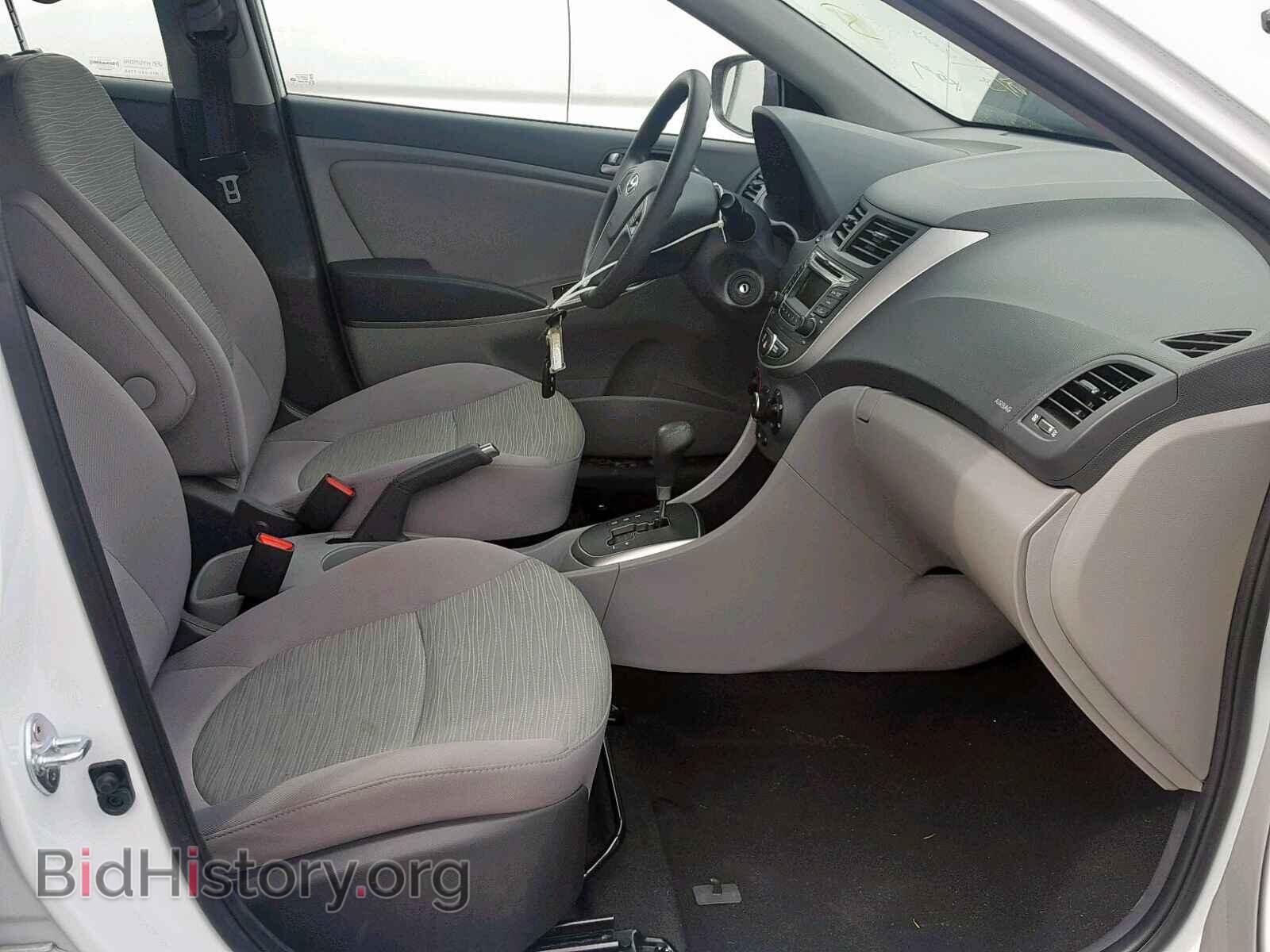 2017 HYUNDAI ACCENT - VIN: KMHCT5AEXHU343569 - Фото 5