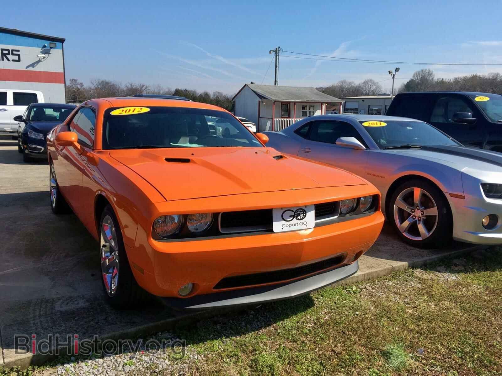 Фотография 2C3CDYAG4CH124115 - DODGE CHALLENGER 2012