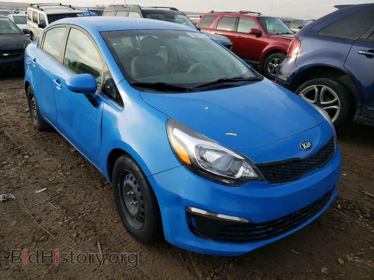 Фотография KNADM4A3XG6559680 - KIA RIO 2016