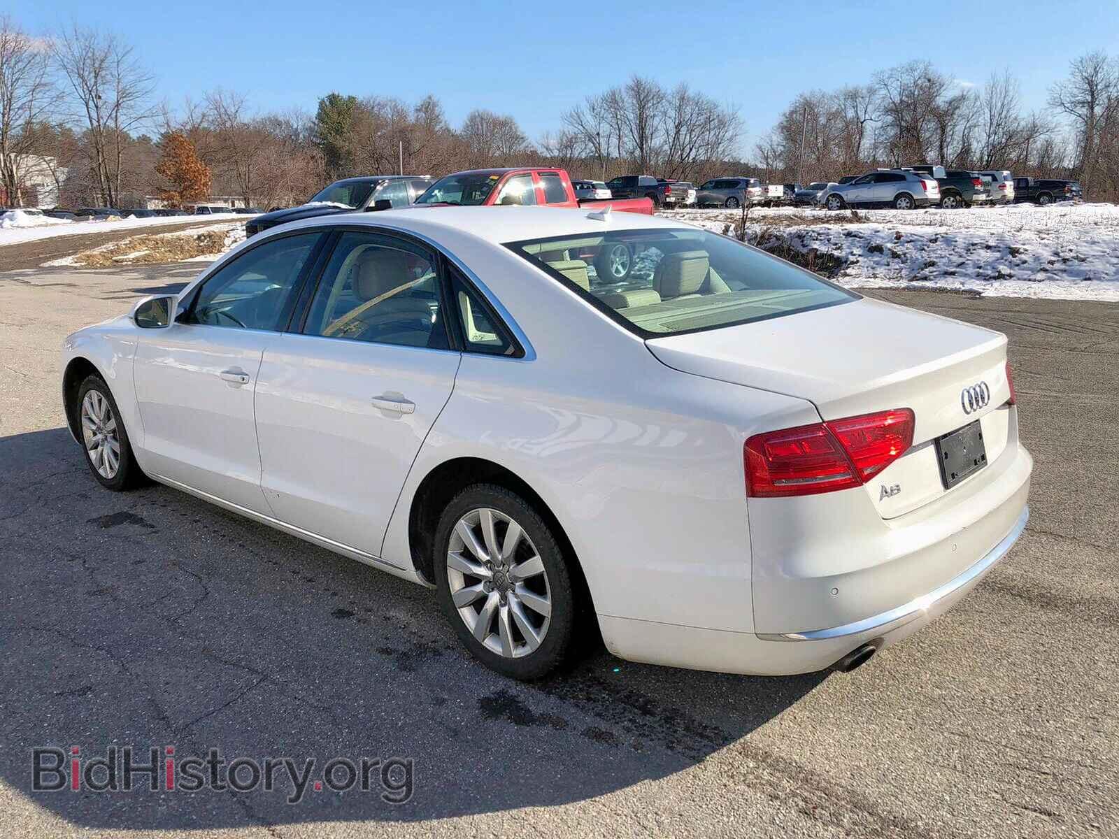 2013 AUDI A8 - VIN: WAUAGAFD8DN011401 - Фото 3