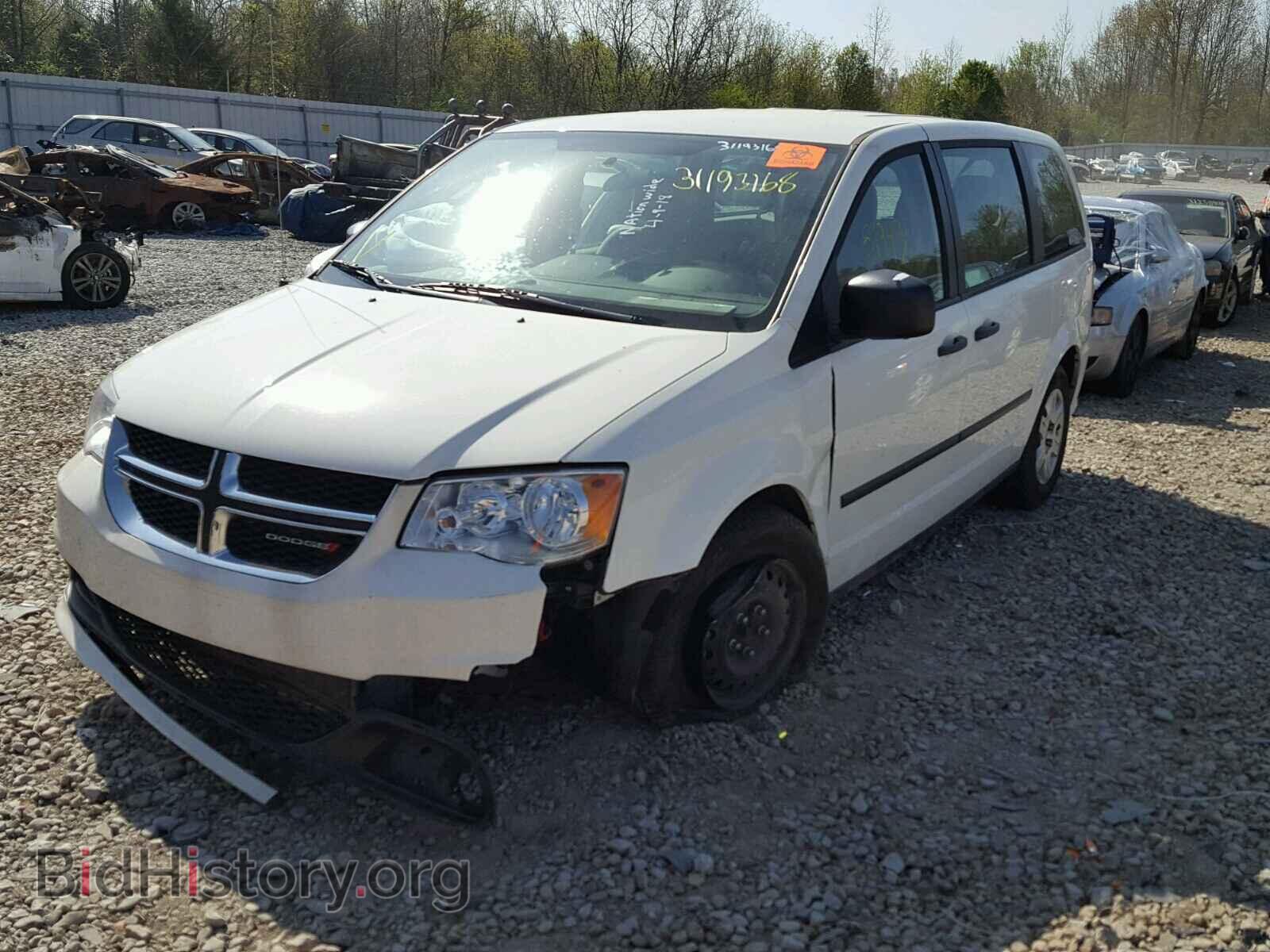 2013 DODGE CARAVAN - VIN: 2C4RDGBGXDR563194 - Фото 2