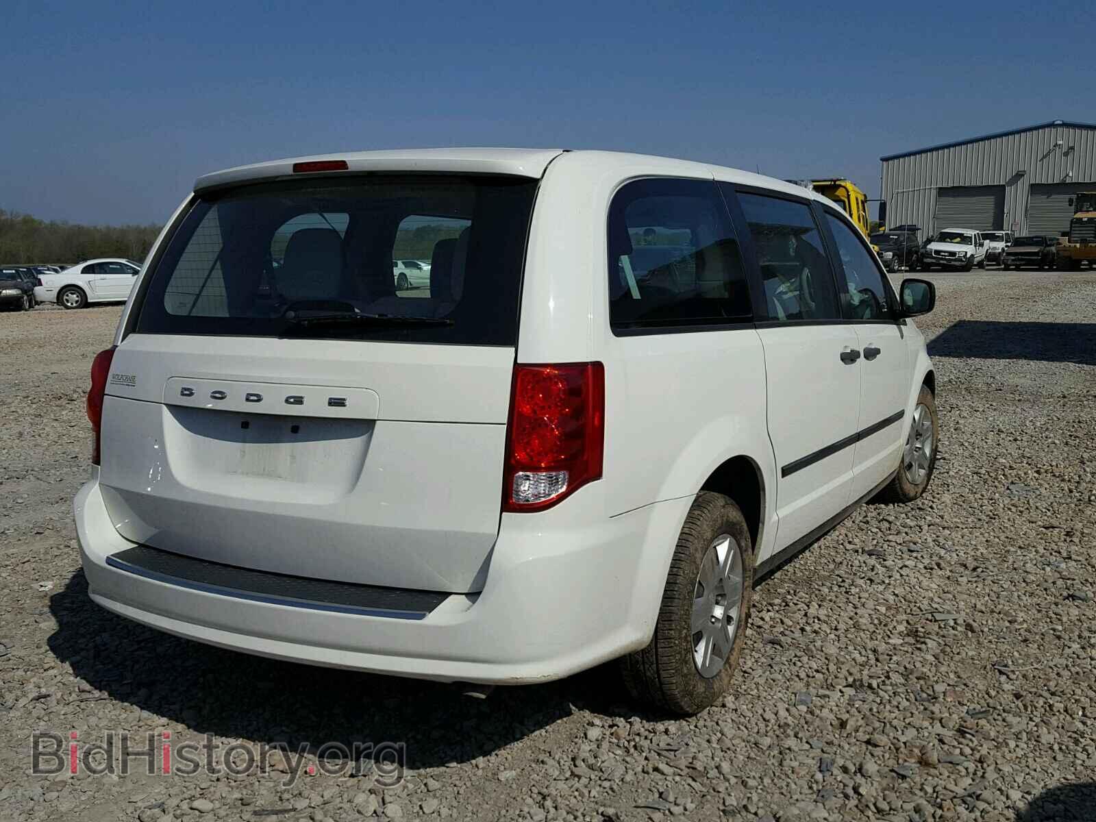 2013 DODGE CARAVAN - VIN: 2C4RDGBGXDR563194 - Фото 4