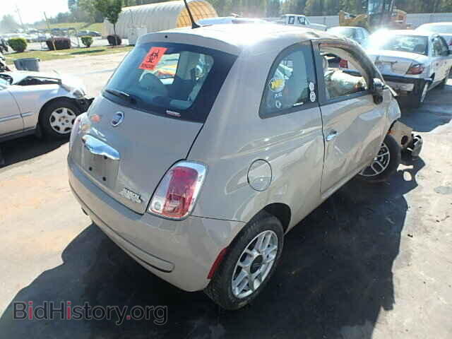 2012 FIAT 500 - VIN: 3C3CFFAR1CT363849 - Фото 4