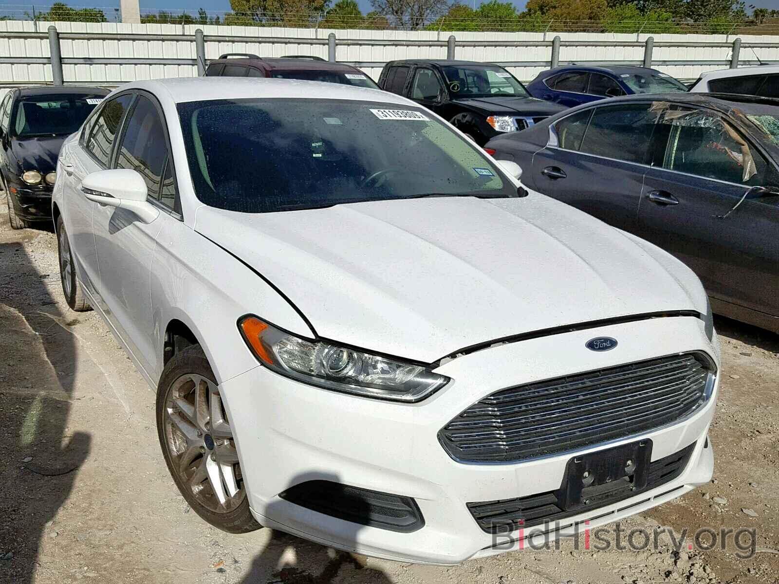 Фотография 3FA6P0HR8DR256701 - FORD FUSION SE 2013