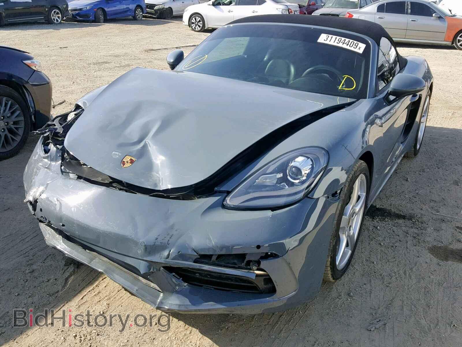 2018 PORSCHE BOXSTER - VIN: WP0CA2A89JS210497 - Фото 2