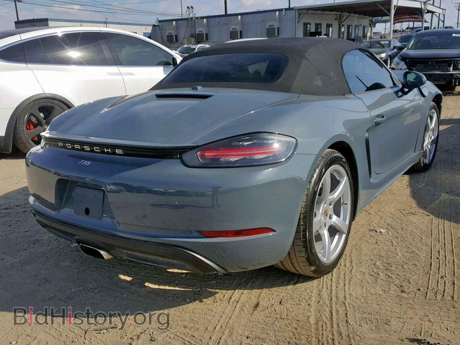 2018 PORSCHE BOXSTER - VIN: WP0CA2A89JS210497 - Фото 4