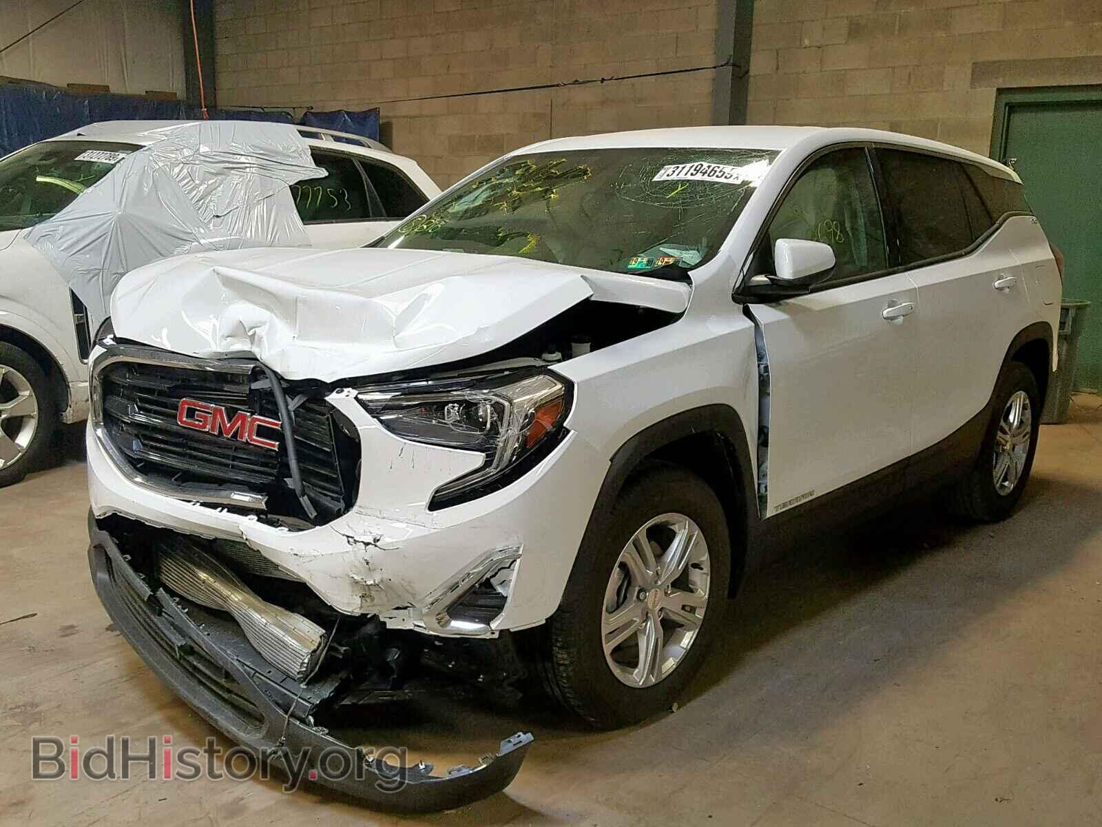 2019 GMC TERRAIN SL - VIN: 3GKALMEVXKL115495 - Фото 2