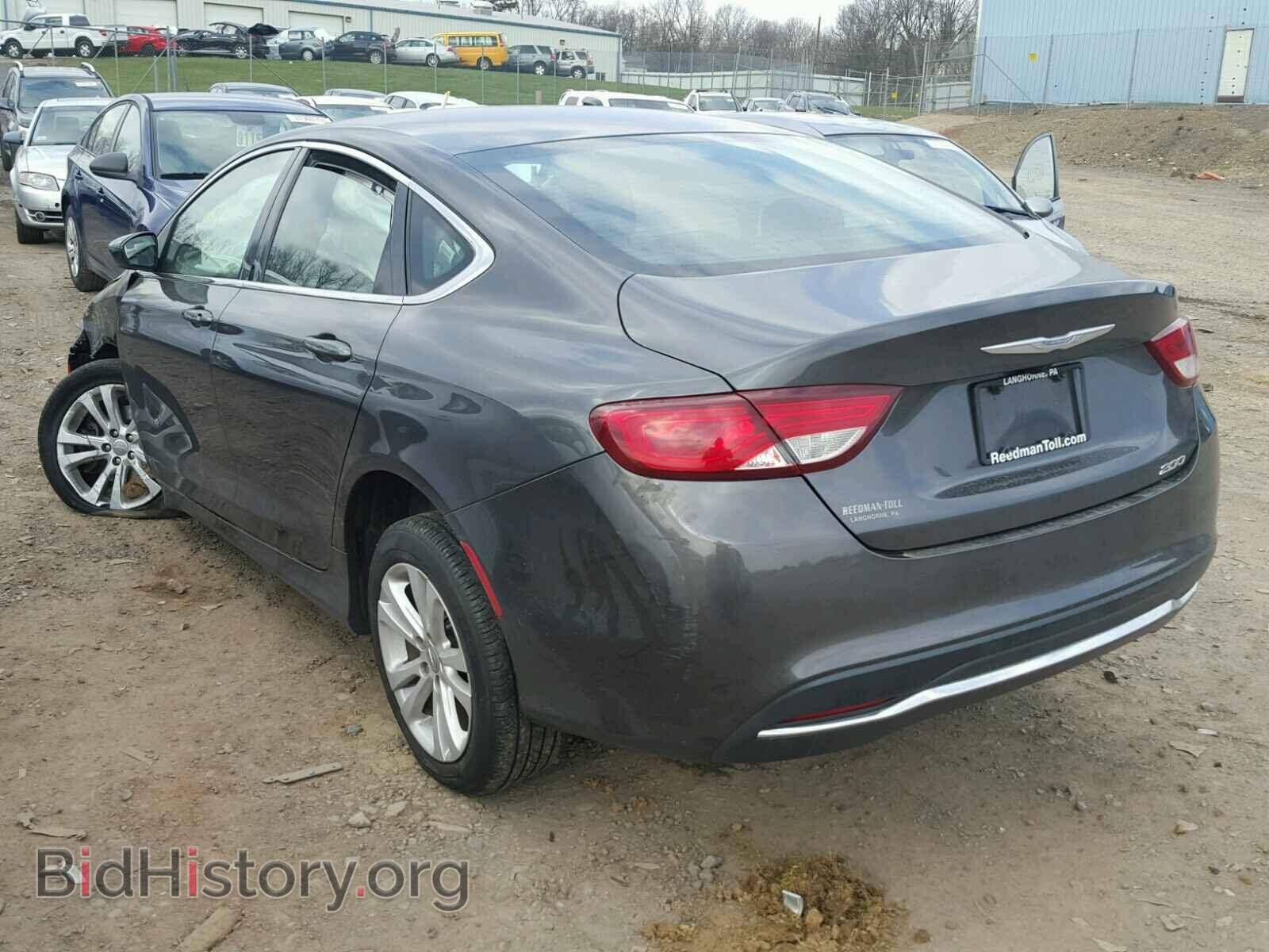 2015 CHRYSLER 200 - VIN: 1C3CCCAB3FN654349 - Фото 3