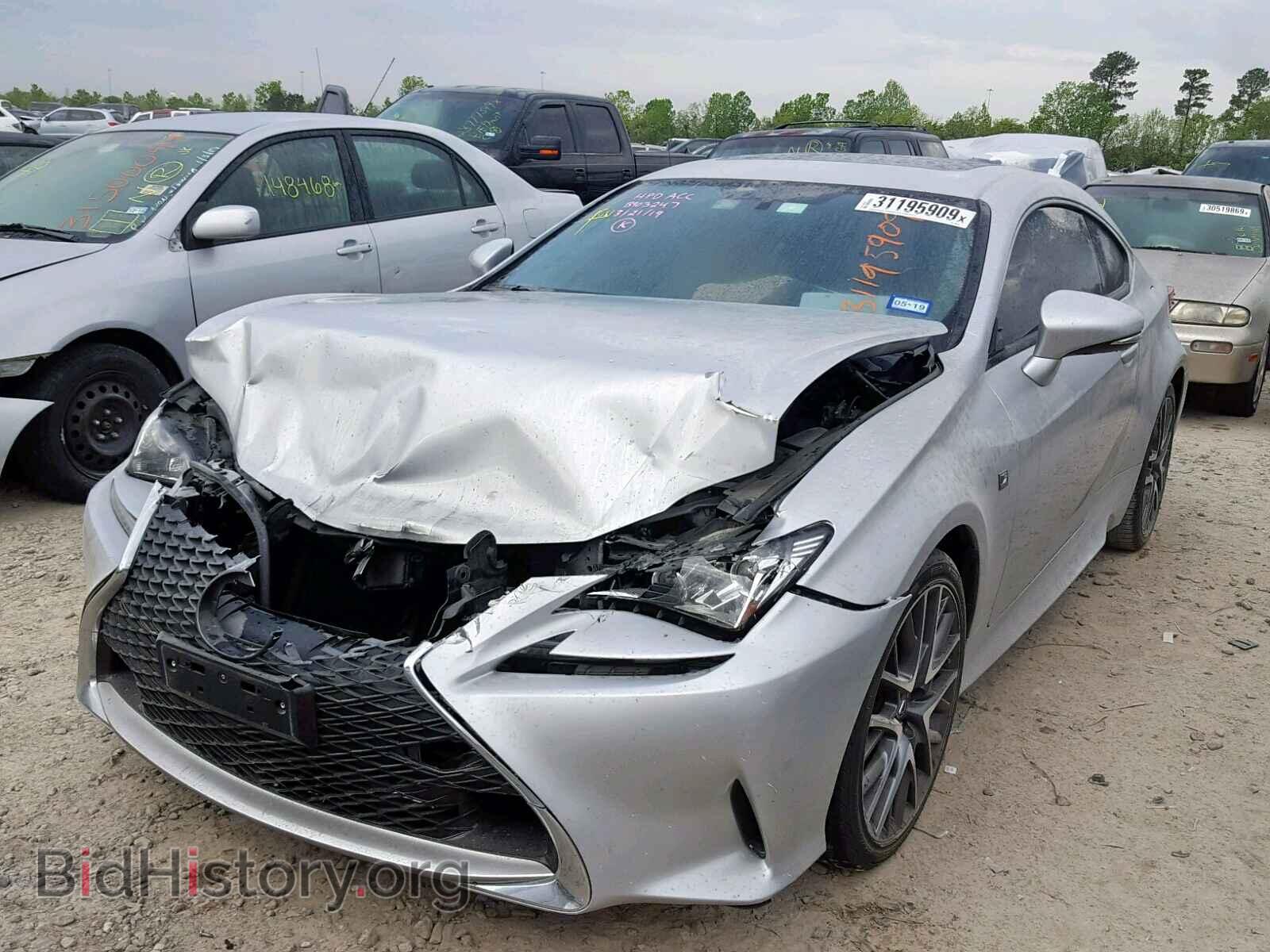 2015 LEXUS RC 350 - VIN: JTHHE5BC9F5000436 - Фото 2