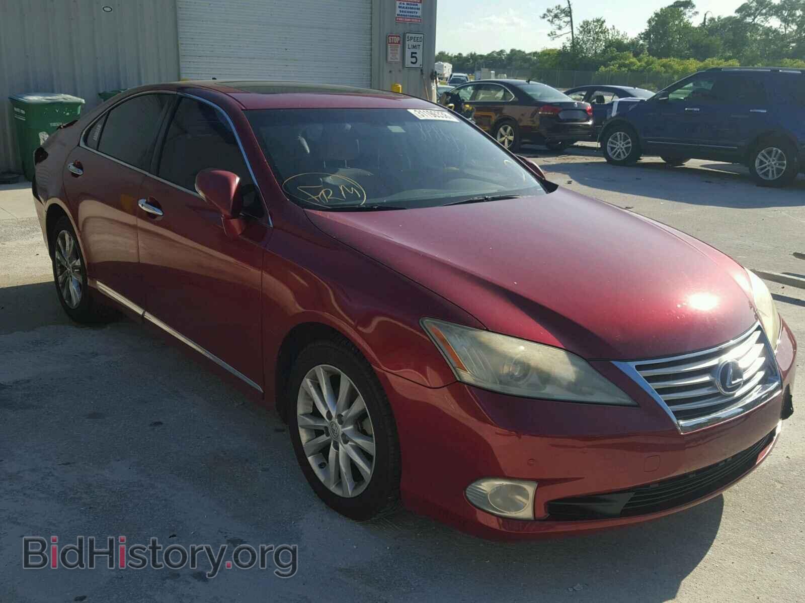 Photo JTHBK1EG0A2348352 - LEXUS ES350 2010