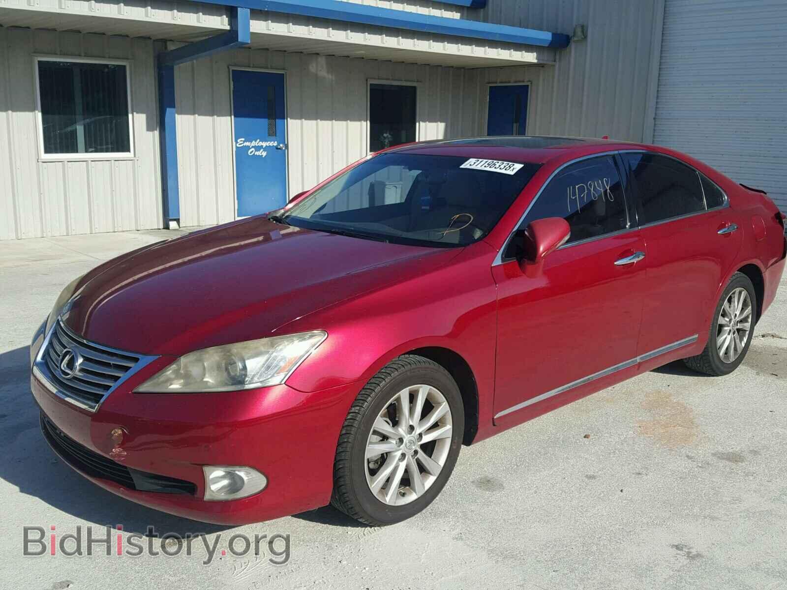2010 LEXUS ES350 - VIN: JTHBK1EG0A2348352 - Фото 2