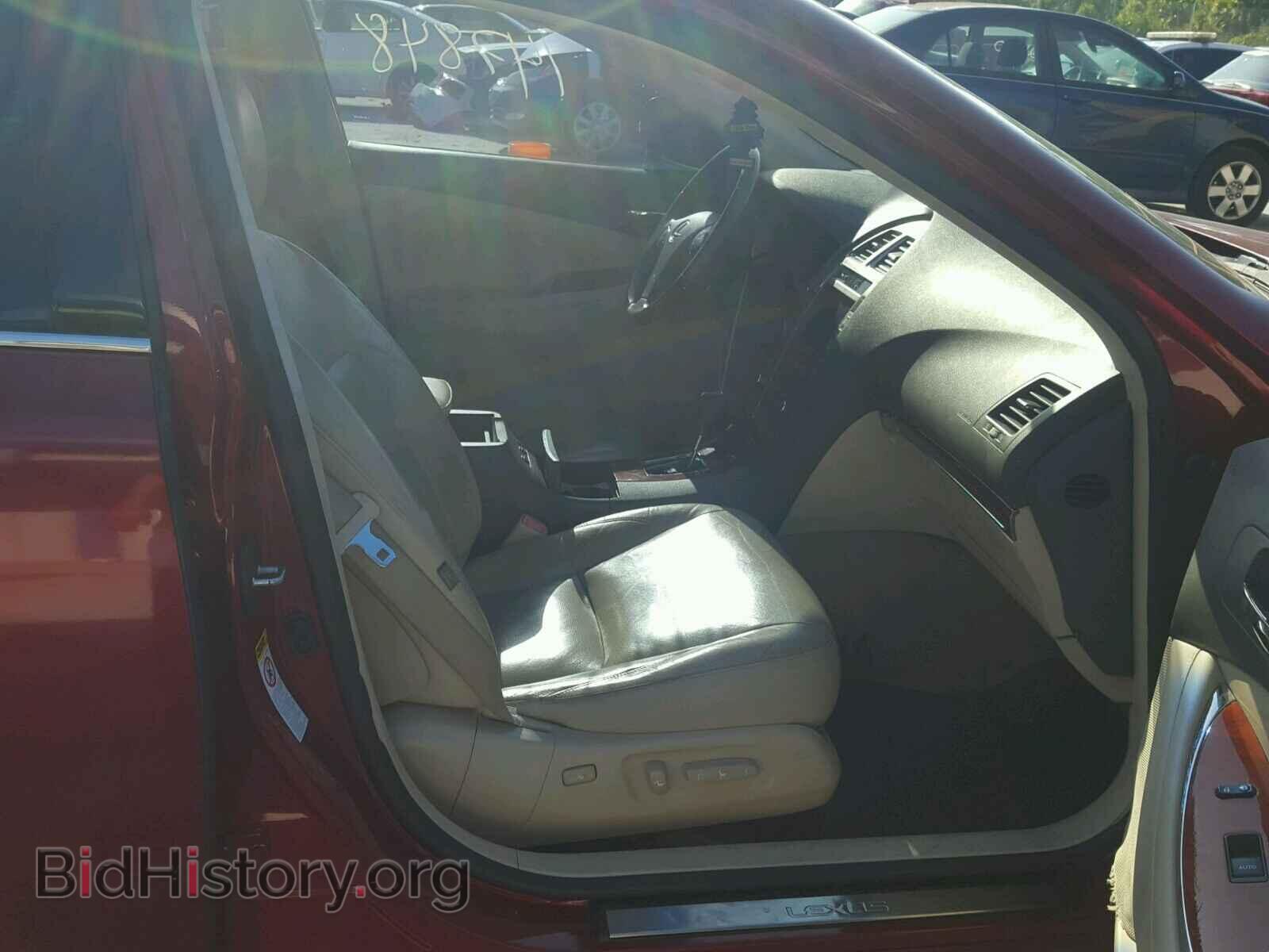 2010 LEXUS ES350 - VIN: JTHBK1EG0A2348352 - Фото 5