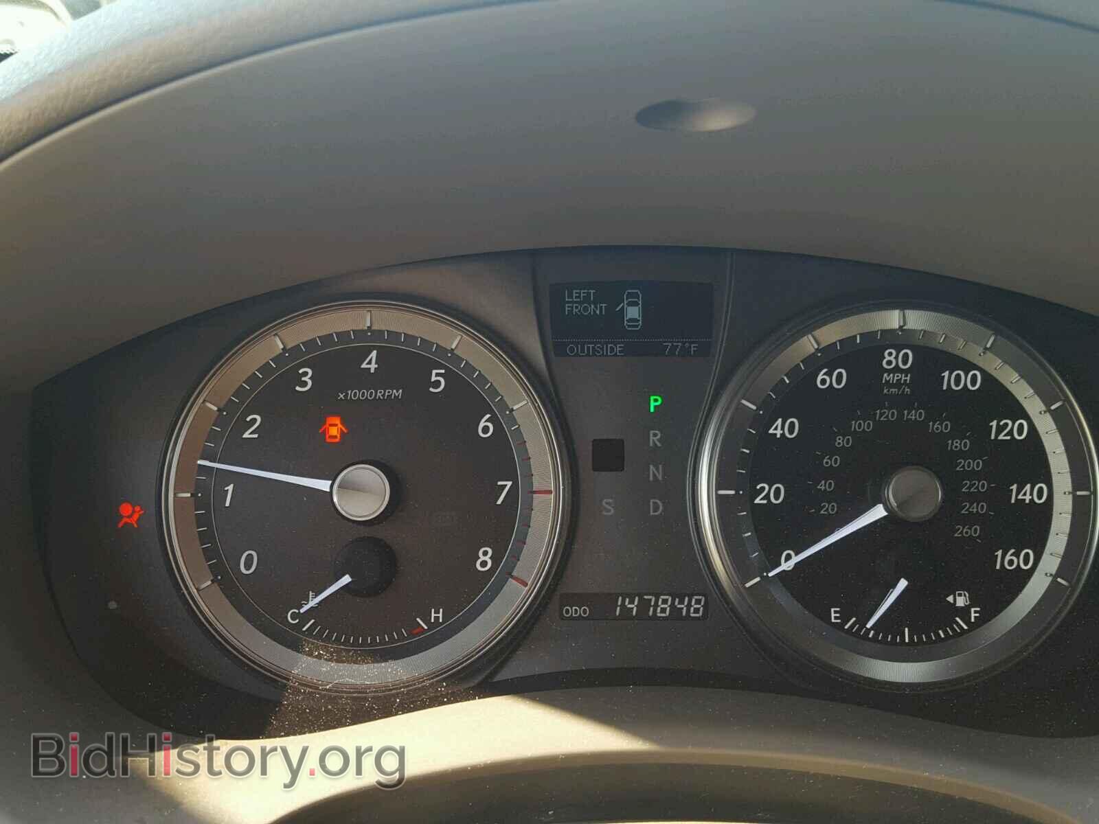2010 LEXUS ES350 - VIN: JTHBK1EG0A2348352 - Фото 8