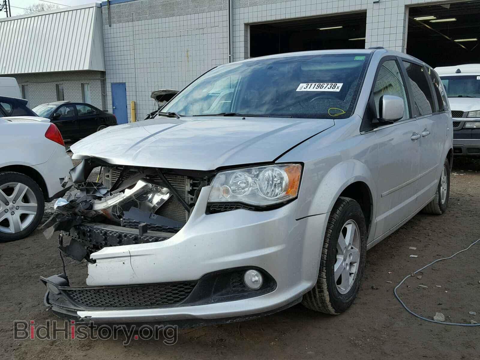 2011 DODGE CARAVAN - VIN: 2D4RN5DG1BR693606 - Фото 2