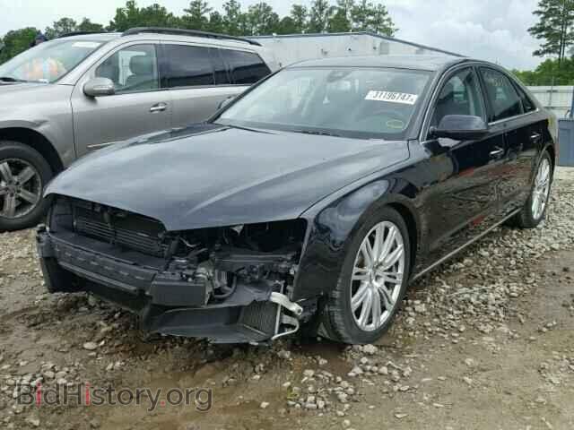 2013 AUDI A8 - VIN: WAUA2AFD1DN015868 - Фото 2