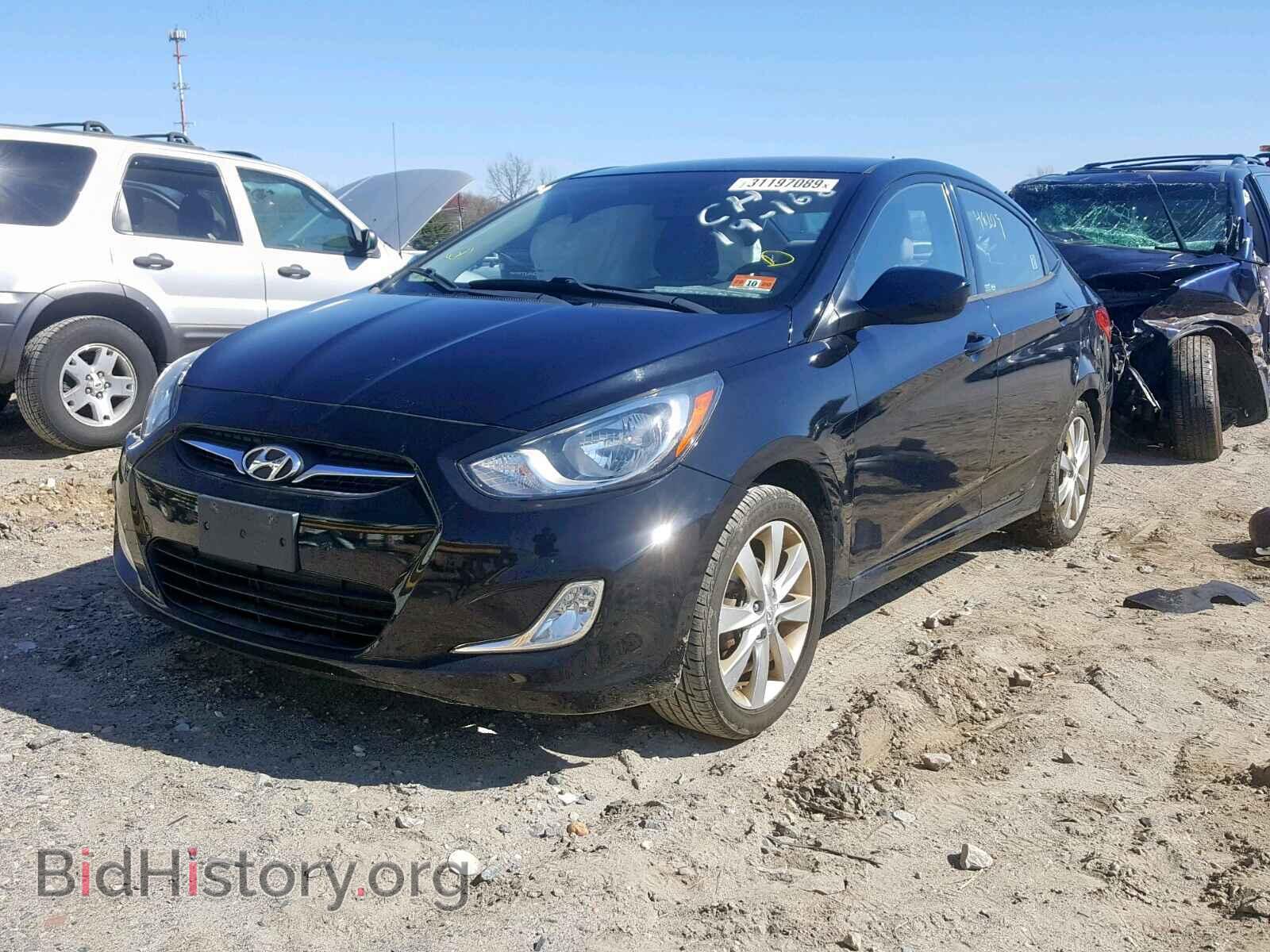2012 HYUNDAI ACCENT - VIN: KMHCU4AE8CU112590 - Фото 2
