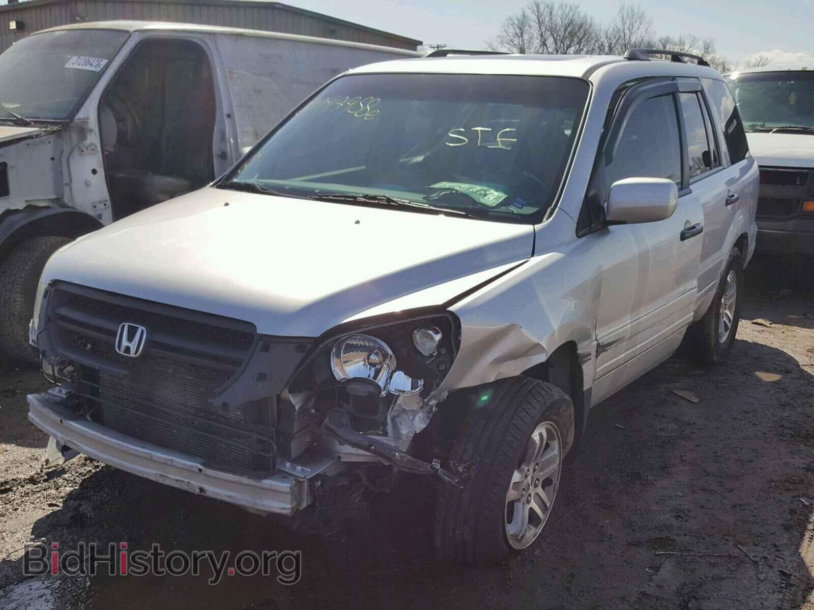2005 HONDA PILOT - VIN: 2HKYF18775H561542 - Фото 2