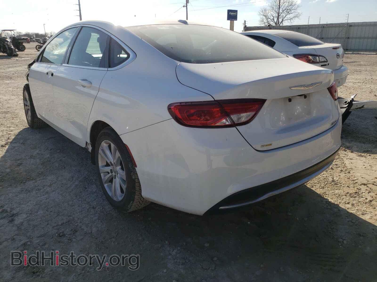 2016 CHRYSLER 200 - VIN: 1C3CCCAB4GN136221 - Фото 3