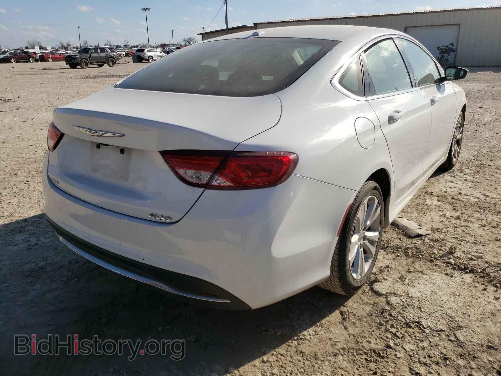 2016 CHRYSLER 200 - VIN: 1C3CCCAB4GN136221 - Фото 4