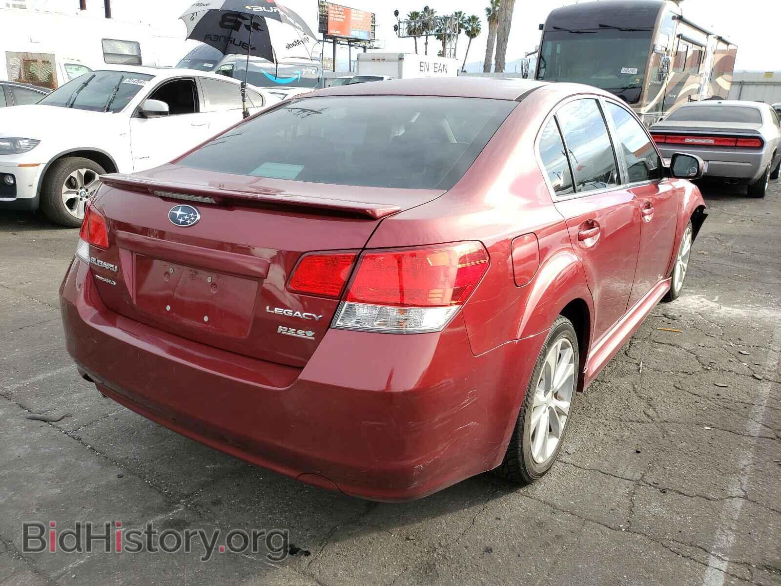 2013 SUBARU LEGACY - VIN: 4S3BMBG67D3018423 - Фото 4