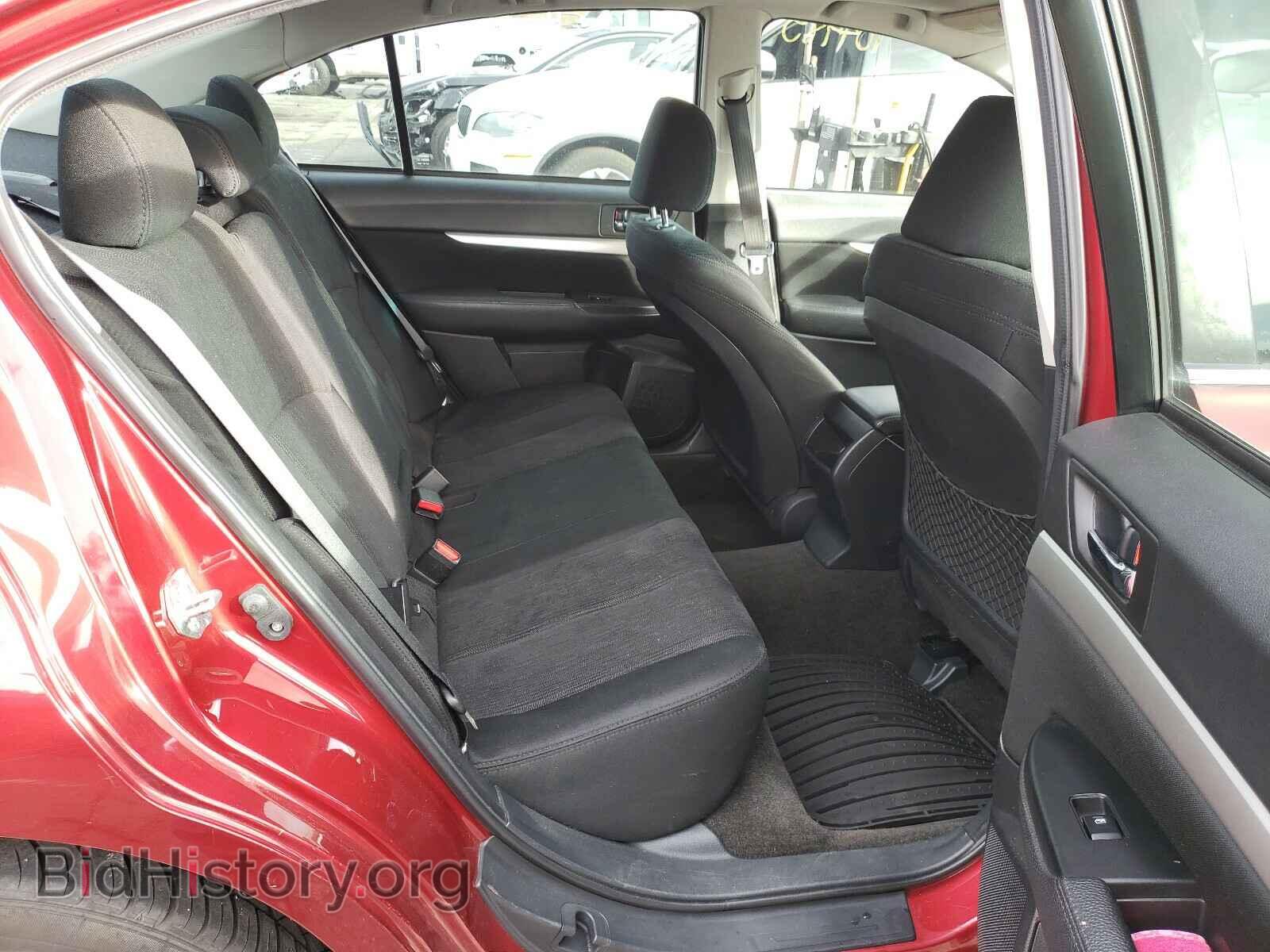 2013 SUBARU LEGACY - VIN: 4S3BMBG67D3018423 - Фото 6