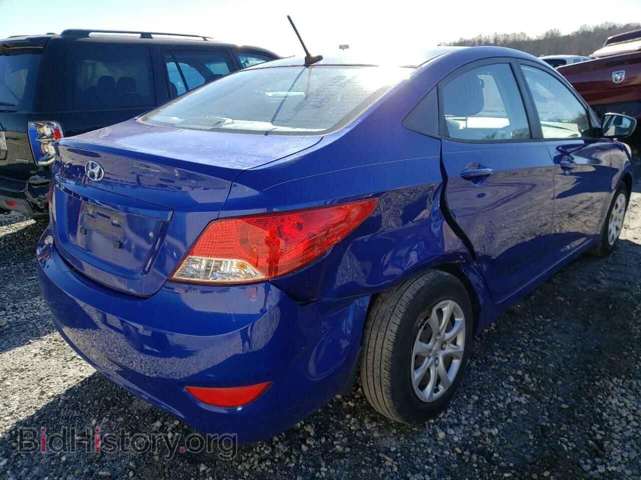 2013 HYUNDAI ACCENT - VIN: KMHCT4AEXDU398835 - Фото 4