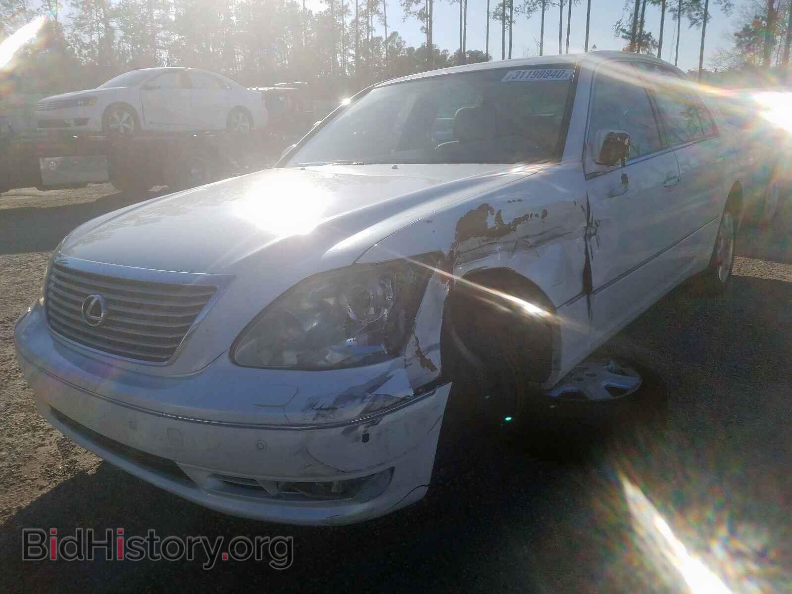 2004 LEXUS LS430 - VIN: JTHBN36F740130000 - Фото 2