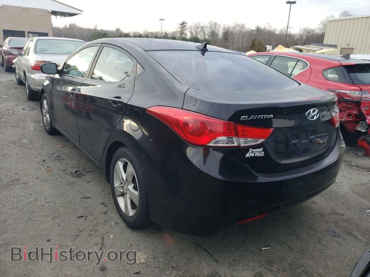 2012 HYUNDAI ELANTRA - VIN: KMHDH4AE2CU183258 - Фото 3
