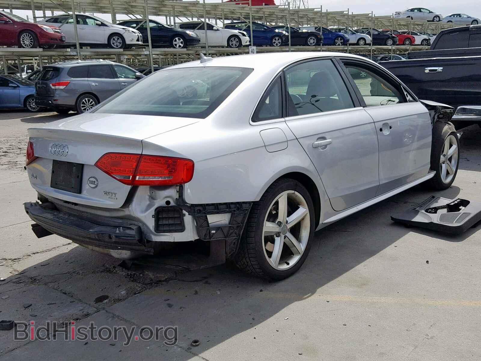 2012 AUDI A4 - VIN: WAUFFAFL4CN016237 - Photo 4