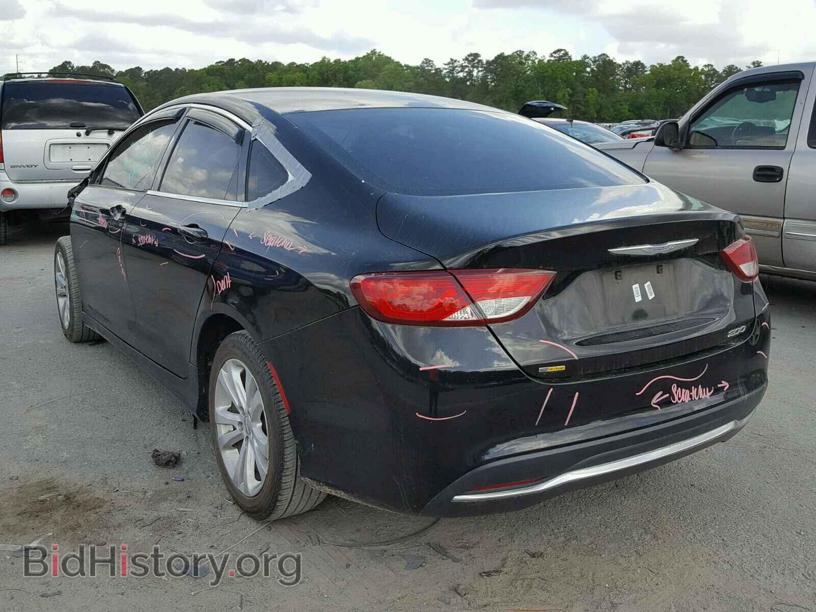 2015 CHRYSLER 200 - VIN: 1C3CCCAB4FN669216 - Фото 3